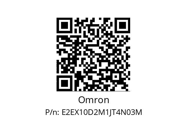   Omron E2EX10D2M1JT4N03M