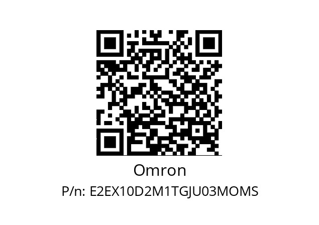   Omron E2EX10D2M1TGJU03MOMS