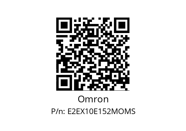   Omron E2EX10E152MOMS