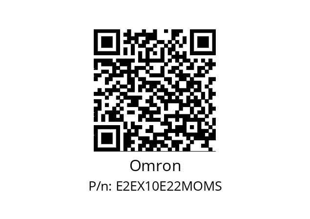   Omron E2EX10E22MOMS