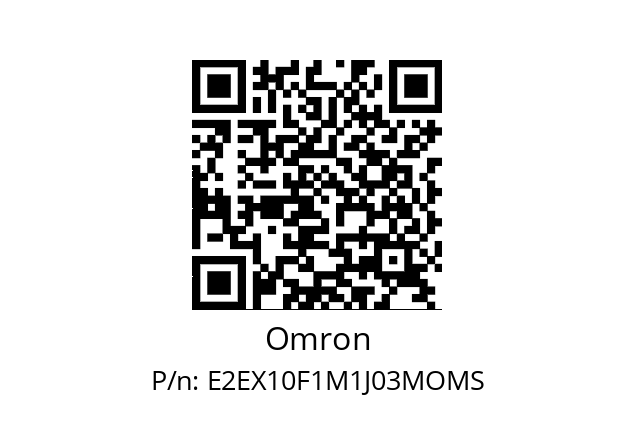   Omron E2EX10F1M1J03MOMS