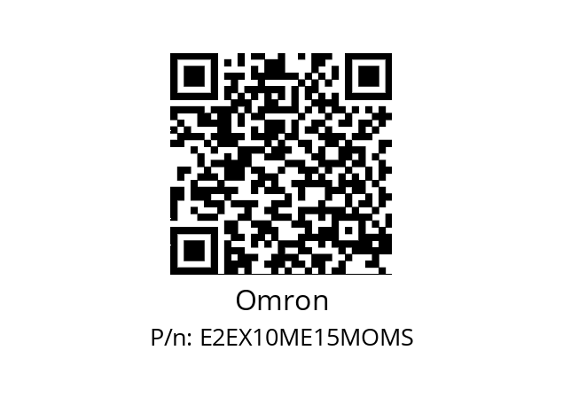   Omron E2EX10ME15MOMS