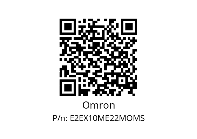   Omron E2EX10ME22MOMS