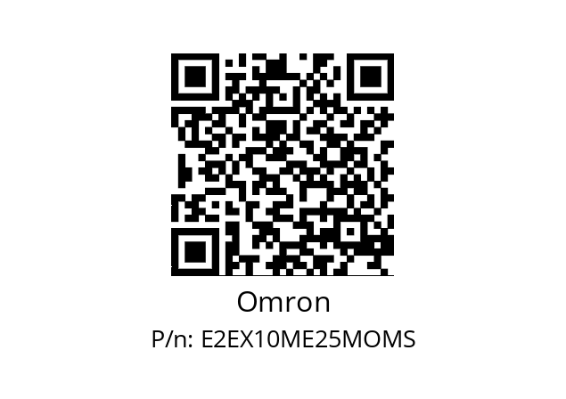   Omron E2EX10ME25MOMS