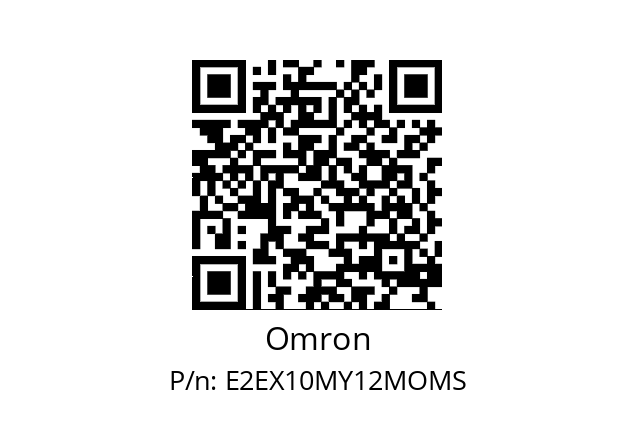   Omron E2EX10MY12MOMS