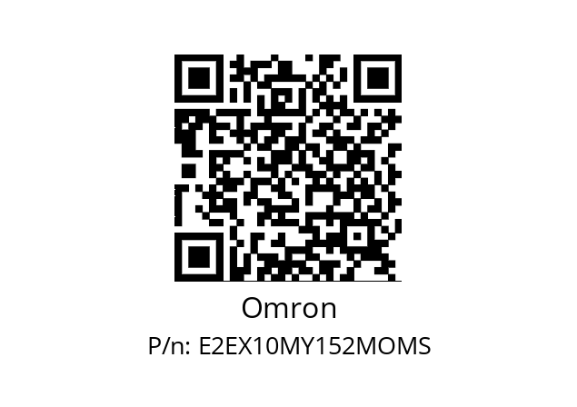   Omron E2EX10MY152MOMS