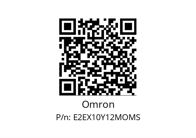   Omron E2EX10Y12MOMS