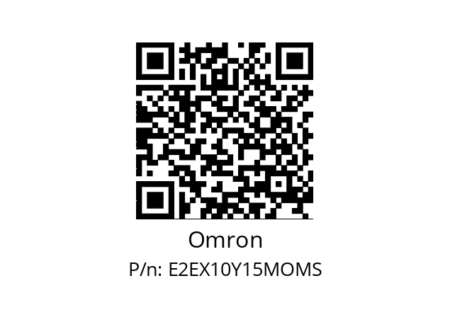   Omron E2EX10Y15MOMS