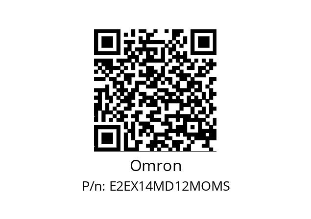   Omron E2EX14MD12MOMS