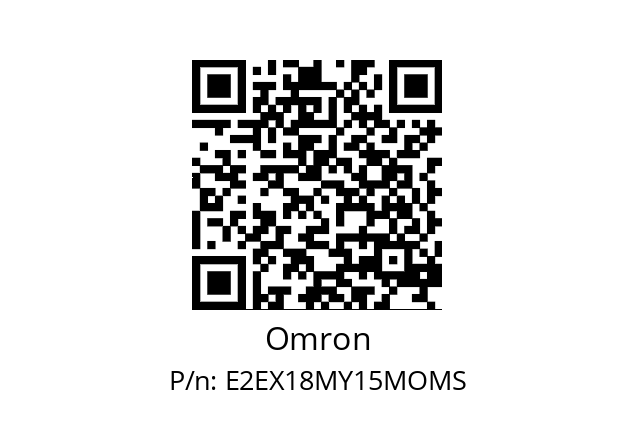   Omron E2EX18MY15MOMS