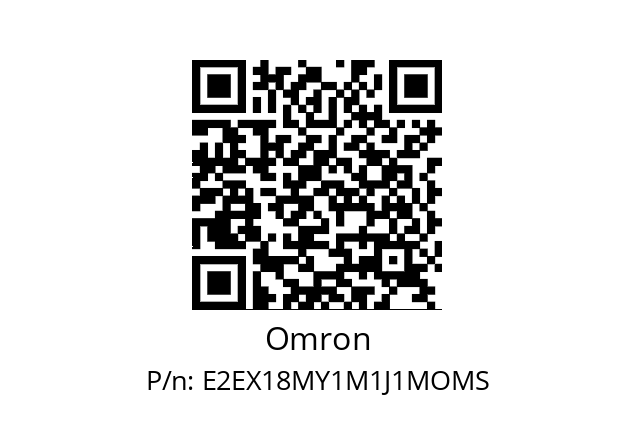   Omron E2EX18MY1M1J1MOMS