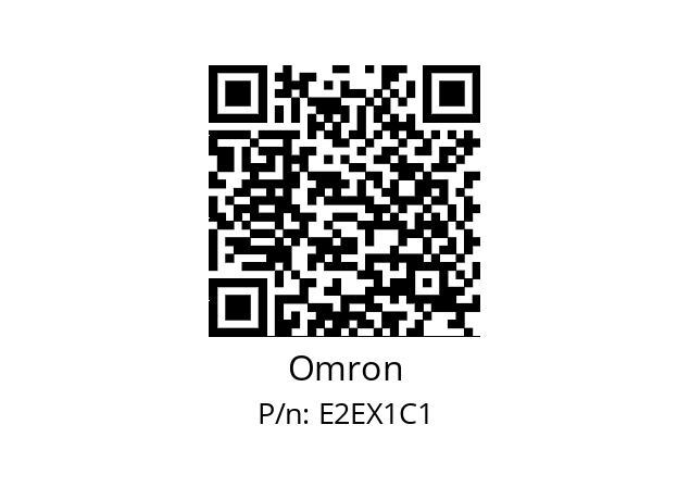   Omron E2EX1C1