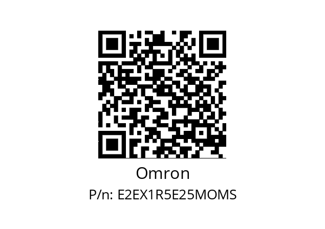   Omron E2EX1R5E25MOMS