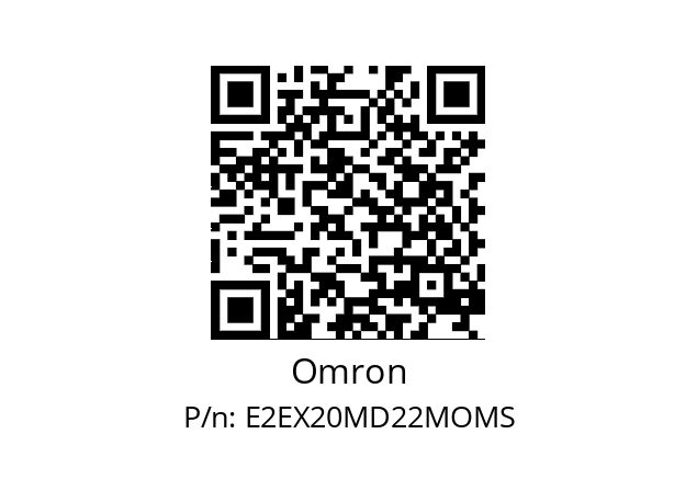   Omron E2EX20MD22MOMS