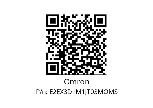   Omron E2EX3D1M1JT03MOMS