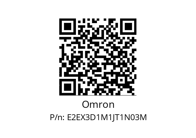   Omron E2EX3D1M1JT1N03M