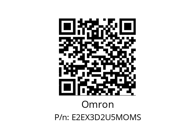   Omron E2EX3D2U5MOMS