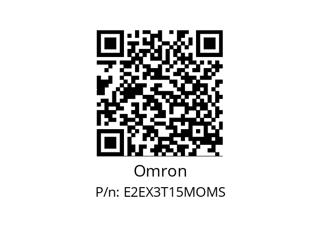   Omron E2EX3T15MOMS