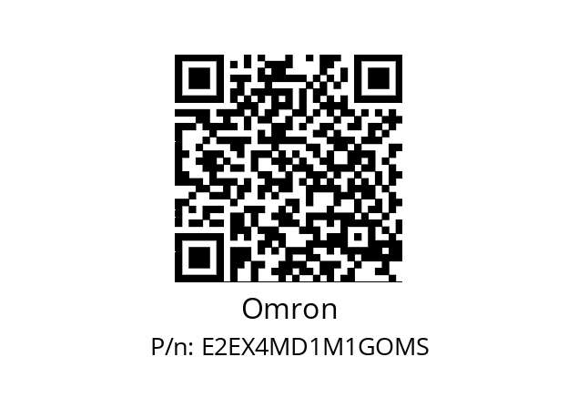   Omron E2EX4MD1M1GOMS