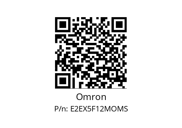   Omron E2EX5F12MOMS