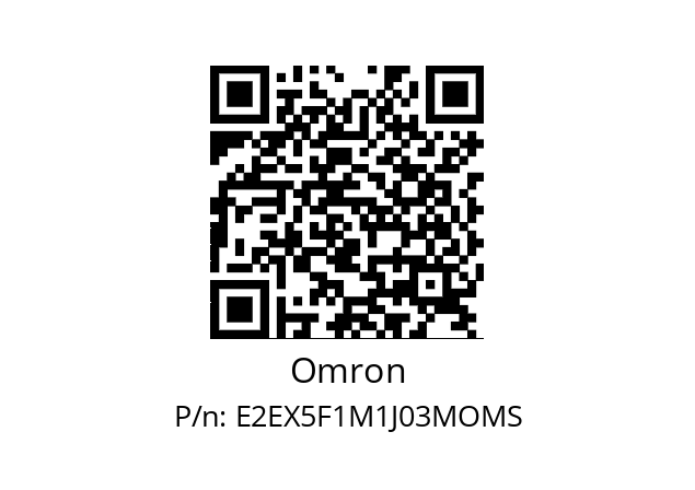   Omron E2EX5F1M1J03MOMS