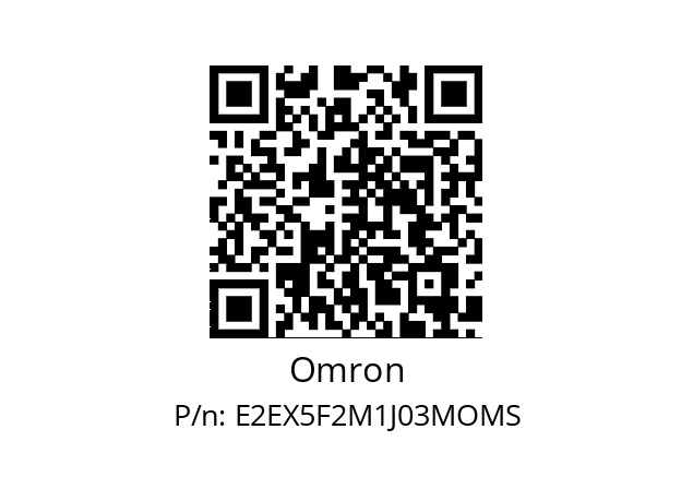   Omron E2EX5F2M1J03MOMS