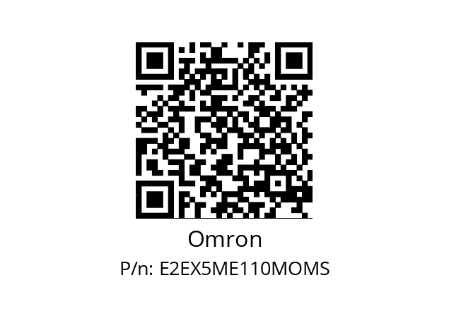   Omron E2EX5ME110MOMS