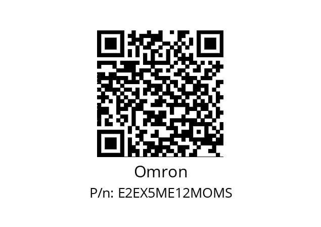   Omron E2EX5ME12MOMS