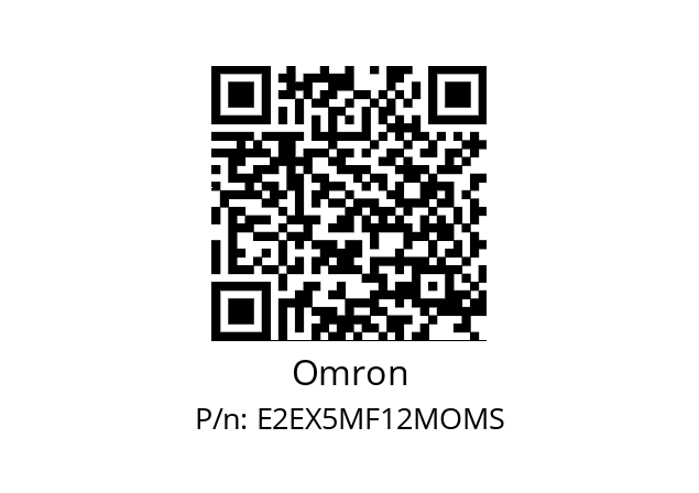   Omron E2EX5MF12MOMS