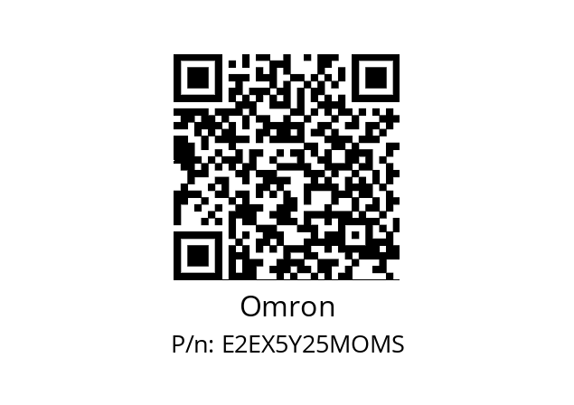   Omron E2EX5Y25MOMS