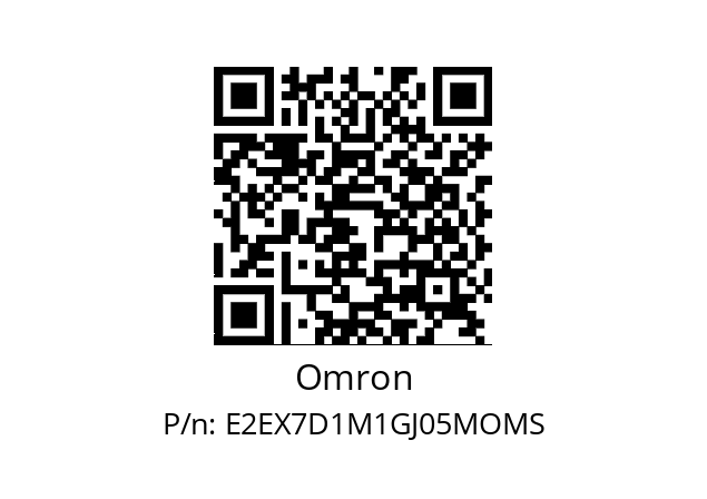   Omron E2EX7D1M1GJ05MOMS