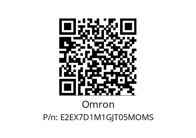   Omron E2EX7D1M1GJT05MOMS