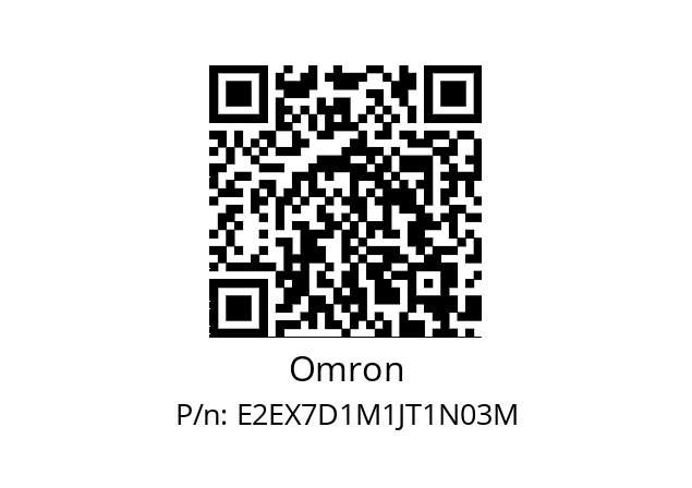   Omron E2EX7D1M1JT1N03M