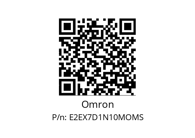   Omron E2EX7D1N10MOMS