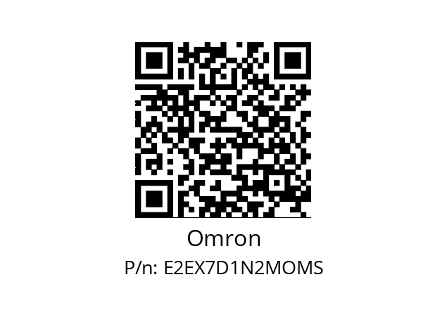   Omron E2EX7D1N2MOMS