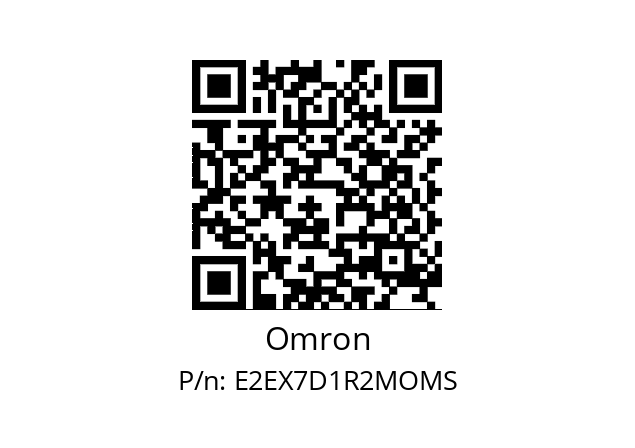   Omron E2EX7D1R2MOMS