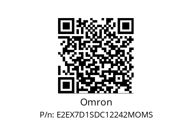   Omron E2EX7D1SDC12242MOMS