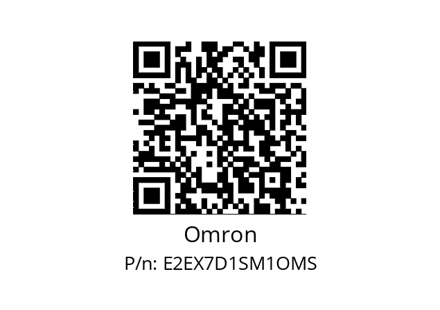   Omron E2EX7D1SM1OMS