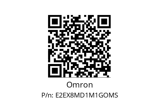   Omron E2EX8MD1M1GOMS