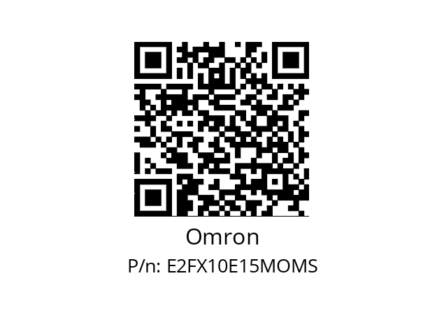   Omron E2FX10E15MOMS