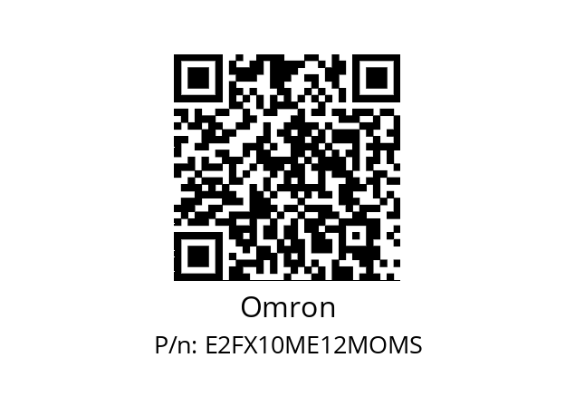   Omron E2FX10ME12MOMS