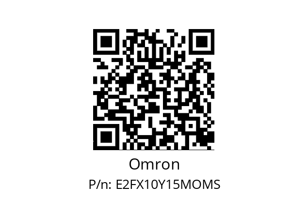   Omron E2FX10Y15MOMS