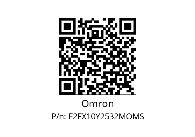   Omron E2FX10Y2532MOMS