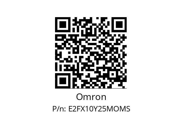   Omron E2FX10Y25MOMS