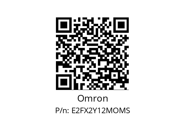   Omron E2FX2Y12MOMS