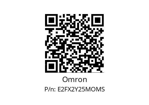   Omron E2FX2Y25MOMS