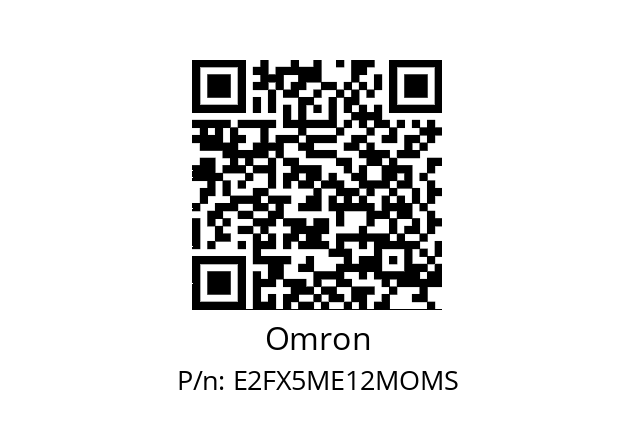   Omron E2FX5ME12MOMS