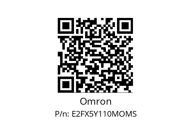   Omron E2FX5Y110MOMS