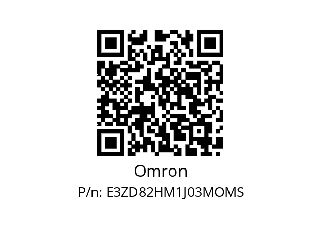   Omron E3ZD82HM1J03MOMS