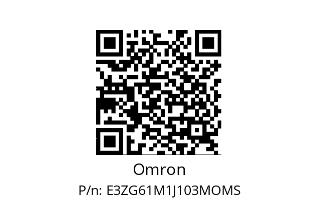   Omron E3ZG61M1J103MOMS